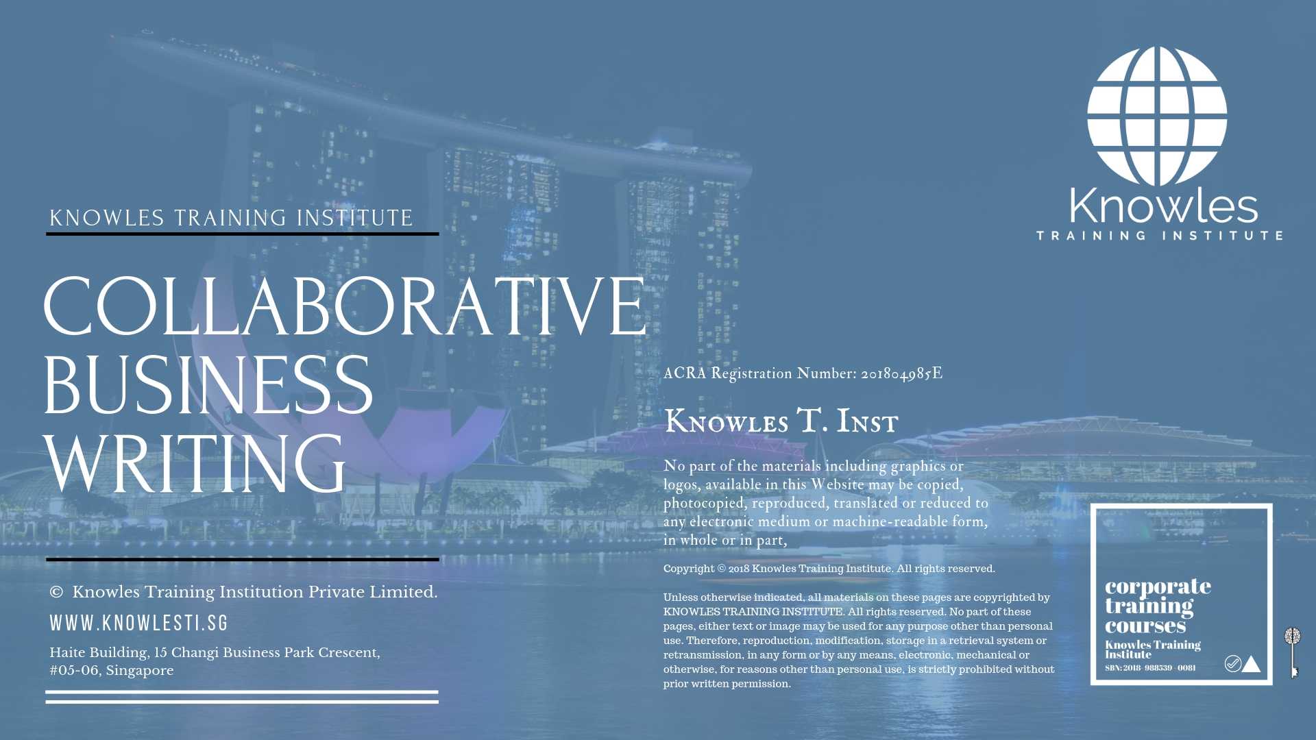 Collaborative Business Writing Training Course in Kenya