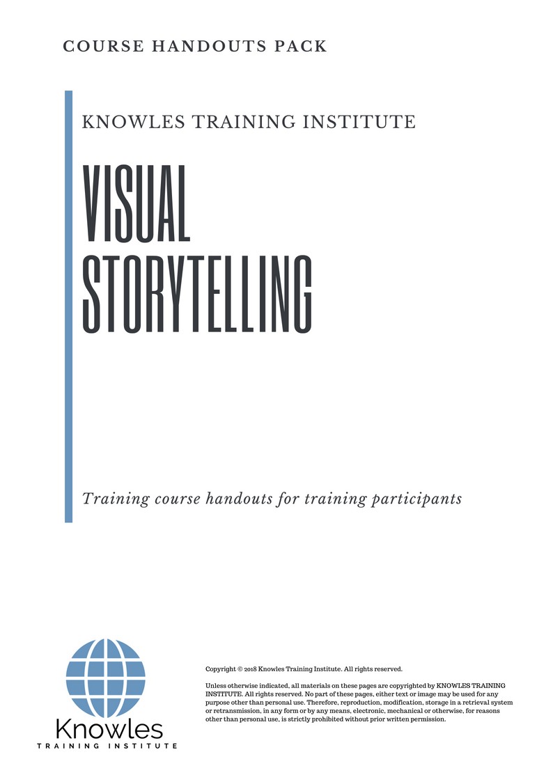 Course Handouts For Visual Storytelling in Kenya