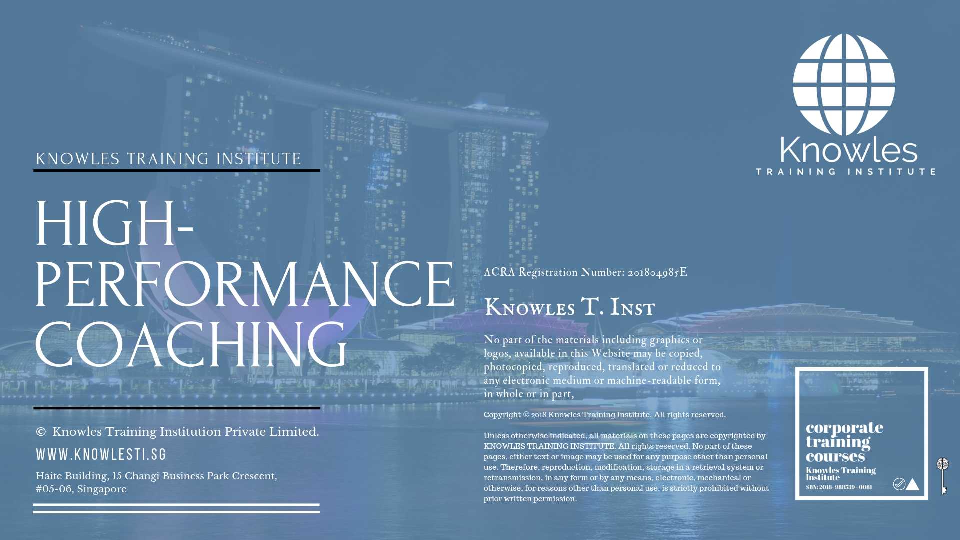 High-Performance Coaching Training Course in Kenya