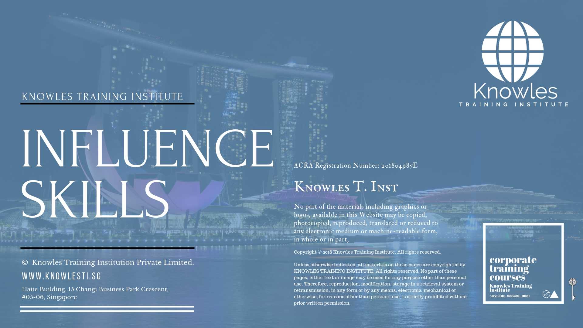 Influence Skills Training Course in Kenya