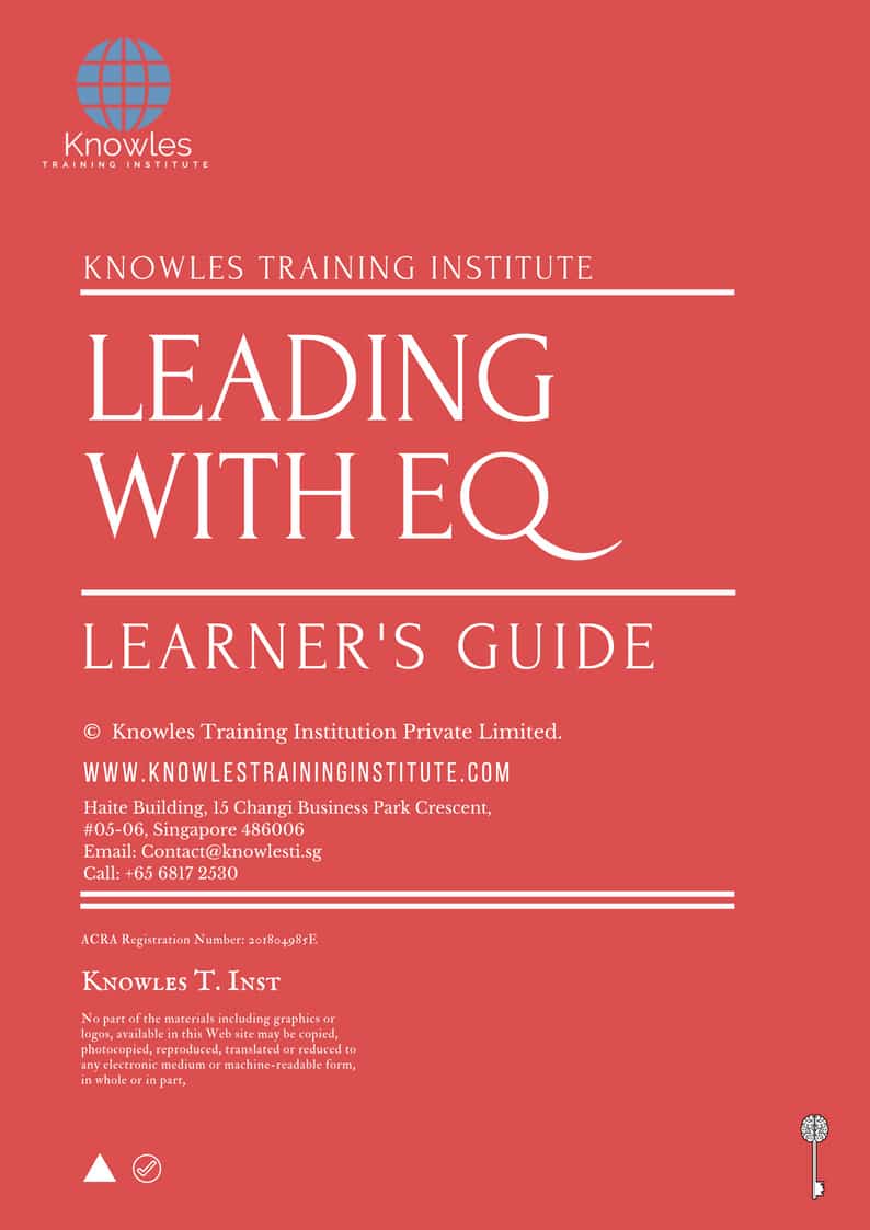 Leading With Eq Training Course in Kenya Learner’s Guide