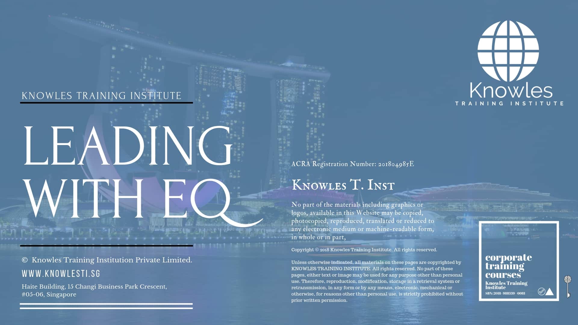 Leading With Eq Training Course in Kenya