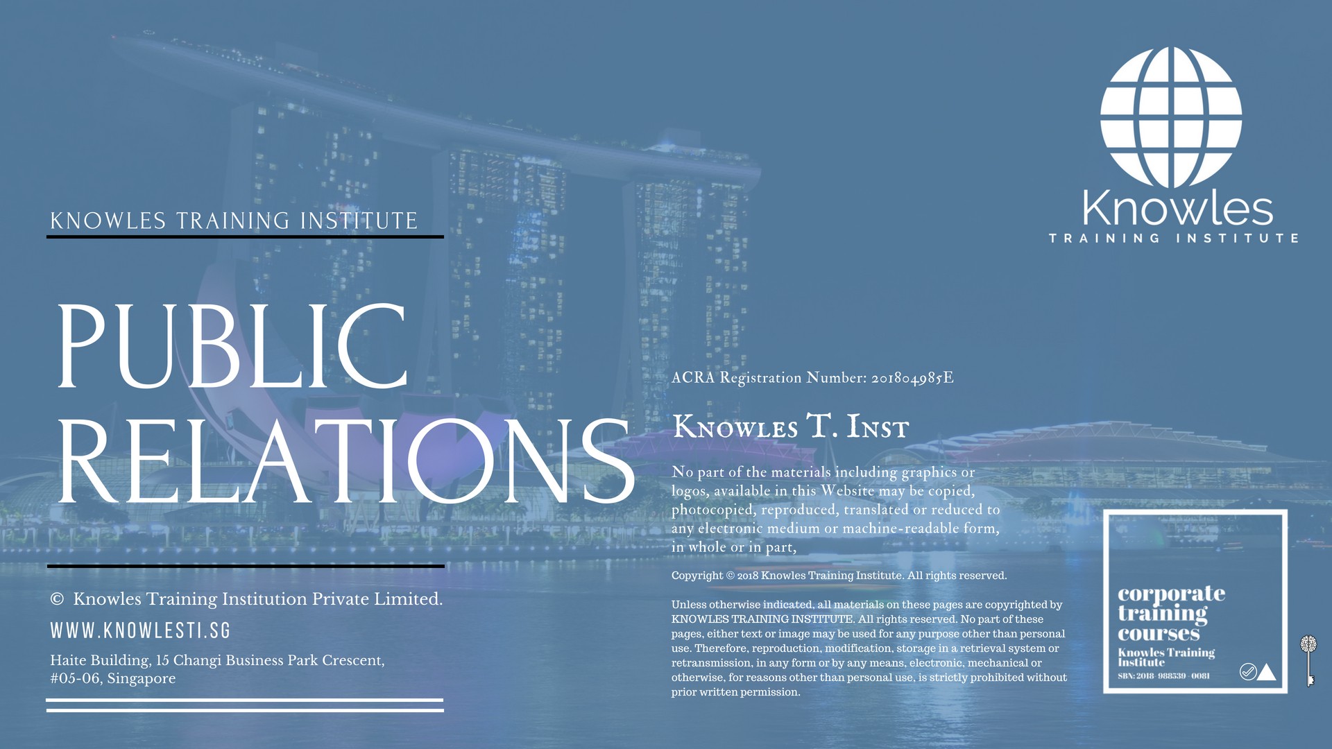 Public Relations Training Course in China