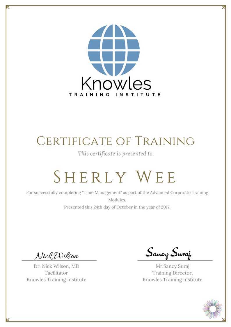 Time Management Training Course in Kenya Certification